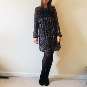 Pattern casual dress